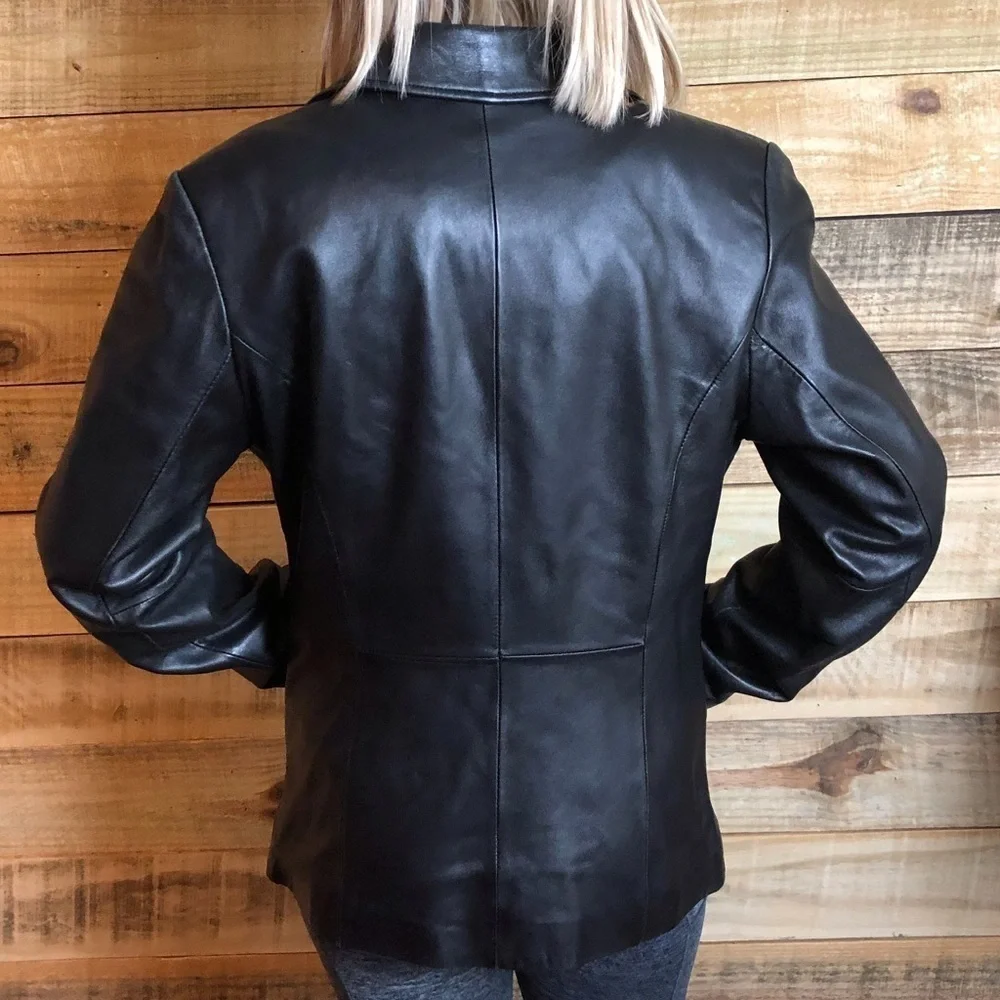 Wilson leather pelle studio leather jacket - Picture 4 of 8